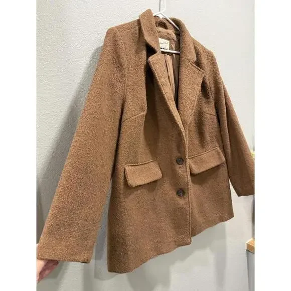 NWOT Universal Thread Oversized Blazer, Tan, Size XXL - Picture 4 of 7